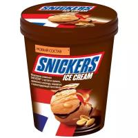 Мороженое Snickers Сливочное, 340 г