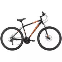 Горный (MTB) велосипед STARK Tank 27.1 D (2021) черный/оранжевый 16