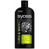 Syoss шампунь Curls & Waves для кудрявых волос