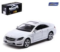 Машина металлическая MERCEDES-BENZ CLS63 AMG, 1/32, инерция, цвет белый, 1 шт