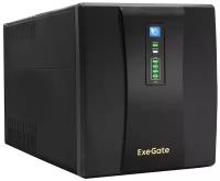 Exegate ИБП Exegate Power Back UNB-1500 <1500VA, Black, 2 евророзетки+2 розетки IEC320>