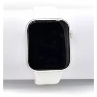 Ремешок (силиконовый) INAKS для часов Apple Watch 38/40 белый