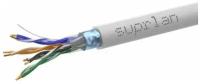 Кабель витая пара F/UTP кат.5E 4х2х24AWG solid CU PVC Standard сер. (м) SUPRLAN 01-1031-1