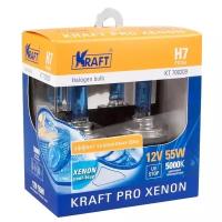 Лампа автомобильная галогенная KRAFT H7 12v 55w (PX26d) Pro Xenon KT 700209 PX26d