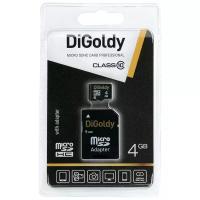 Карта памяти Digoldy microSDHC class 10 + SD adapter