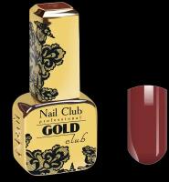 Nail Club professional Эмалевый гель-лак для ногтей с липким слоем GOLD CLUB 06 Muskat, 13 мл