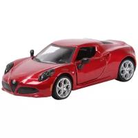 Легковой автомобиль Bburago Alfa Romeo 4C 18-43037 1:32, 12 см