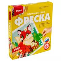 LORI Фреска из песка Лисичка с ромашками (Кп-054) разноцветный 186 г