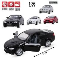 Машинка металлическая инерционная BMW M3 Coupe 1:36 Kinsmart, в ассортименте (KT5348D)