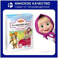 Каша Myllyn Paras Тигренок 4-х зерновая, 300г