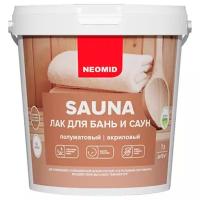 NEOMID Sauna - лак для бань и саун 1 л