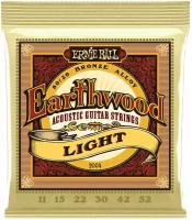 Струны для акустической гитары ERNIE BALL 2004 Earthwood 80/20 Bronze Light 11-52