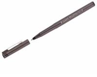 Ручка-роллер Luxor черная, 0,7мм, одноразовая