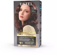 Крем-гель краска Estel color signature стойкая для волос 5/75 брауни