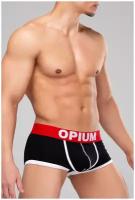 Трусы мужские боксеры OPIUM R-139, комплект 2 шт, черный