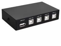 KVM switch USB, 4-порта. Переключатель свитчер USB 4-1