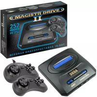 Игровая приставка 16-бит Magistr Drive 2 252 встроенные игры / Ретро консоль 16 bit Сега / Для телевизора