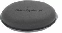 Shine Systems Wax Pad - Аппликатор черный поролоновый круглый 10*2 см