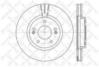 Диск тормозной передний HY Sante Fe/Trajet 2.4/2.7 00] STELLOX 60203415VSX