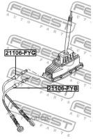 Трос коробки передач, 21106FYB FEBEST 21106-FYB