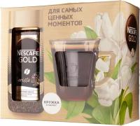 Подарочный набор Nescafe Gold Barista Кофе растворимый +кружка 85г