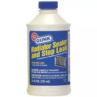 Герметик жидкий для остановки течи в системе охлаждения RADIATOR SEALER & STOP LEAK, 325гр GUNK C312 | цена за 1 шт