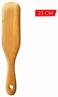 Лопатка бамбуковая, Kitchen Muse KM-BB-23. Лопатка деревянная кухонная, ложка для мультиварки