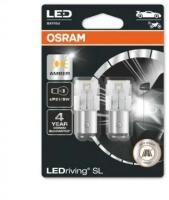 Лампа P21/5W 12V 1,3W LEDriving, 2шт. блистер OSRAM 7528DYP02B