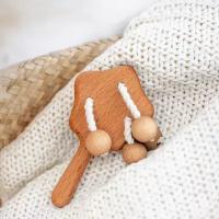 Mag Wood Погремушка Дерево / Развивающие деревянные игрушки в подарок для новорожденных малышей 0+
