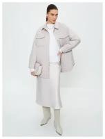 Zarina Короткая куртка, цвет Тауп, размер M (RU 46)