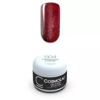 Cosmolac, Жидкая слюда/Gel polish S04 Рубиновое сияние 4,5 мл