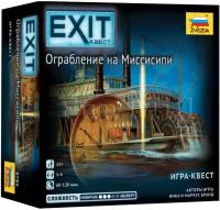 Настольная игра Звезда Exit. Ограбление на Миссиссипи