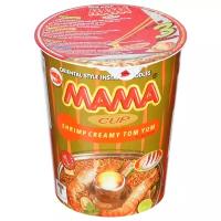 MAMA Лапша быстрого приготовления тайская Кремовый Том Ям, 70 г