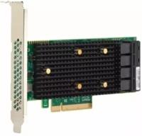 HBA LSI HBA 9400 16i 05-50008-00/дисковые интерфейсы NVMe (PCIe), SAS, SATA/4x SFF8643/режимы RAID