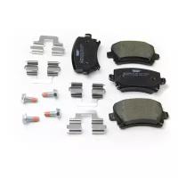 Дисковые тормозные колодки задние Ferodo FDB1636 для Audi, SEAT, Skoda, Volkswagen (4 шт.)