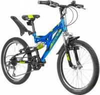 Горный (MTB) велосипед Novatrack Shark 20 6 (2020) синий 12