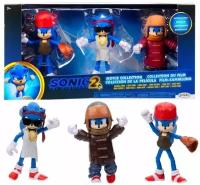 Набор фигурок Ежик Соник Эксклюзив - Sonic The Hedgehog 2, Jakks Pacific