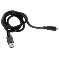 Кабель VCOM USB - USB Type-C (CU401), 1 м, 1 шт., черный