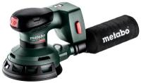 Аккумуляторная эксцентриковая шлифмашина Metabo SXA 18 LTX 125 BL кейс, без аккумулятора