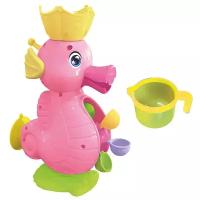 Игрушка для ванны Морской конек №2, розовый, желтый, зеленый - Биплант [12112]