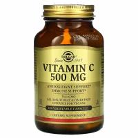 Solgar Vitamin C 500 mg 100 вегетарианских капсул