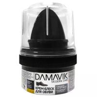 Damavik Крем-блеск для обуви с губкой бесцветный, 50 мл