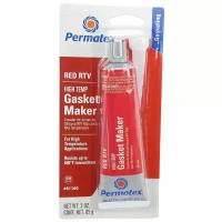 Герметик красный permatex 26br hi temp rtv sealant (85гр), PERMATEX 81160 (1 шт.)