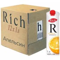 Rich 1л. Апельсин (сок)*12шт. Рич