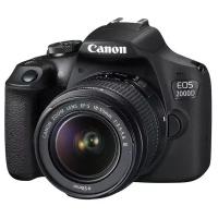 Фотоаппарат Canon EOS 2000D Kit RU EF-S 18-55mm f/3.5-5.6 III, черный