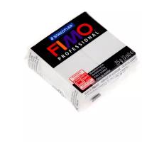 Полимерная глина FIMO Professional запекаемая 85 г белый (8004-0)