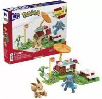 Конструктор Покемон Иви и Риолу Mattel Mega Construx Pokemon, 163 элемента