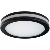 Встраиваемый точечный светильник светодиодный черно-белый Lightstar Maturo 070764