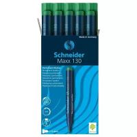 Schneider Набор перманентных маркеров Maxx 130, 10 шт. (113004), зеленый, 10 шт