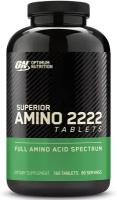 Аминокислоты и BCAA для спорсменов Optimum Nutrition Super Amino 2222 Tabs (160t)